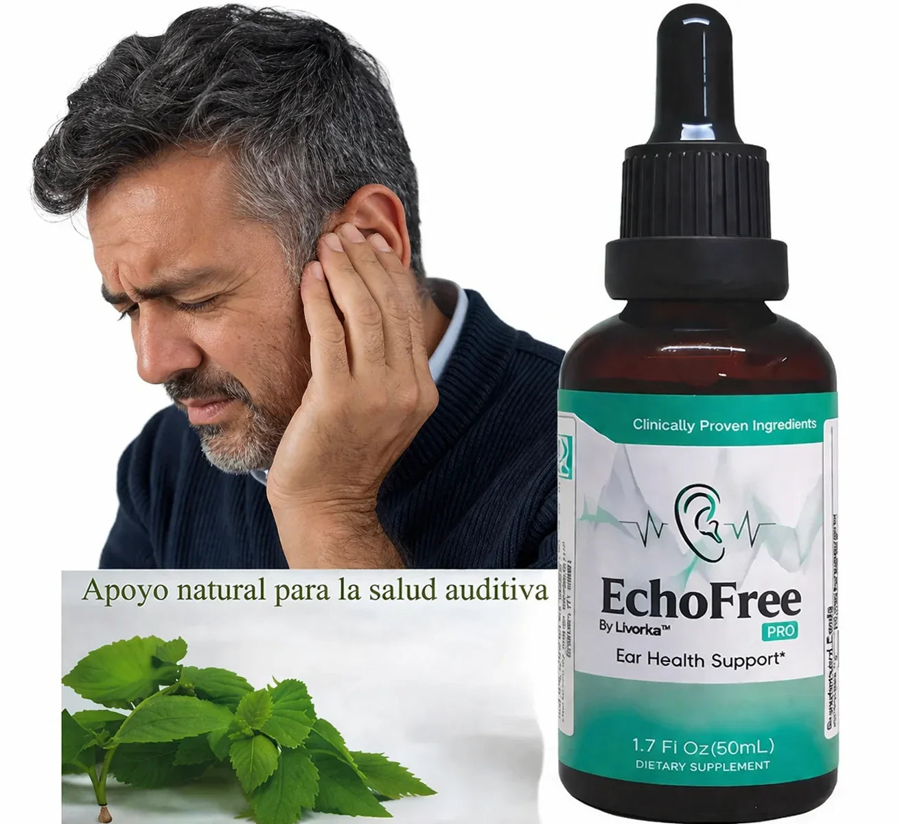 EchoFree™ La solución definitiva a los ruidos en tus oídos👂👂