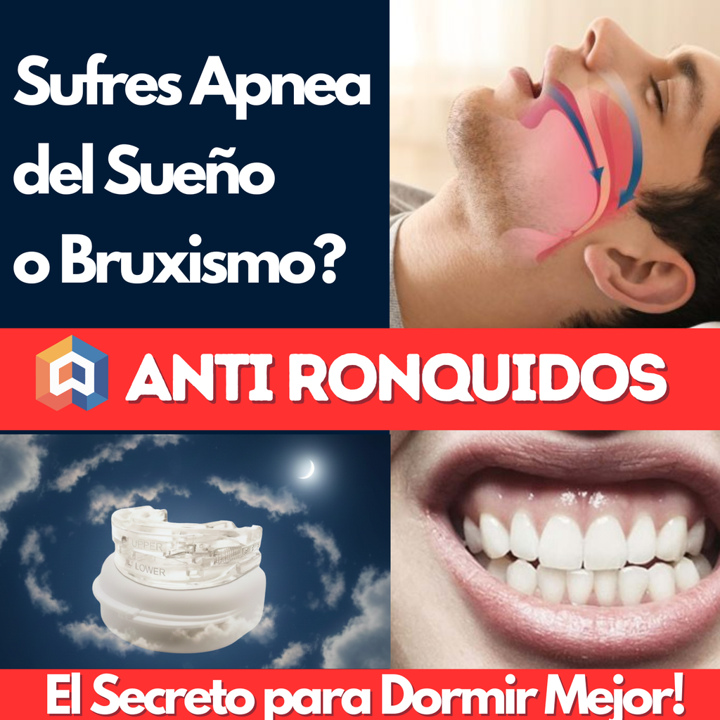 Anti Ronquidos AJUSTABLE 😴 EL SECRETO PARA DORMIR FELIZ. 😌