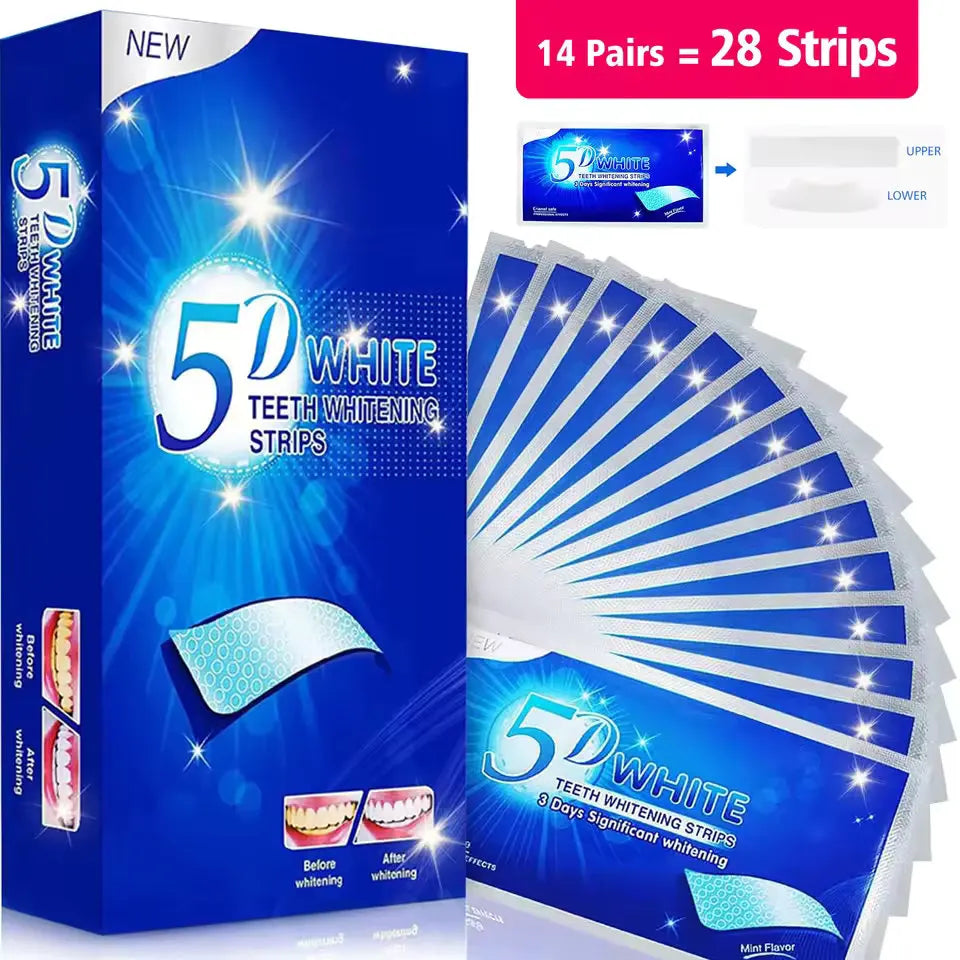 🔥 Tiras Blanqueadoras — Sonríe con Confianza Sin Gastar en el Dentista 💎😁 🚚 ¡Envío GRATIS!
