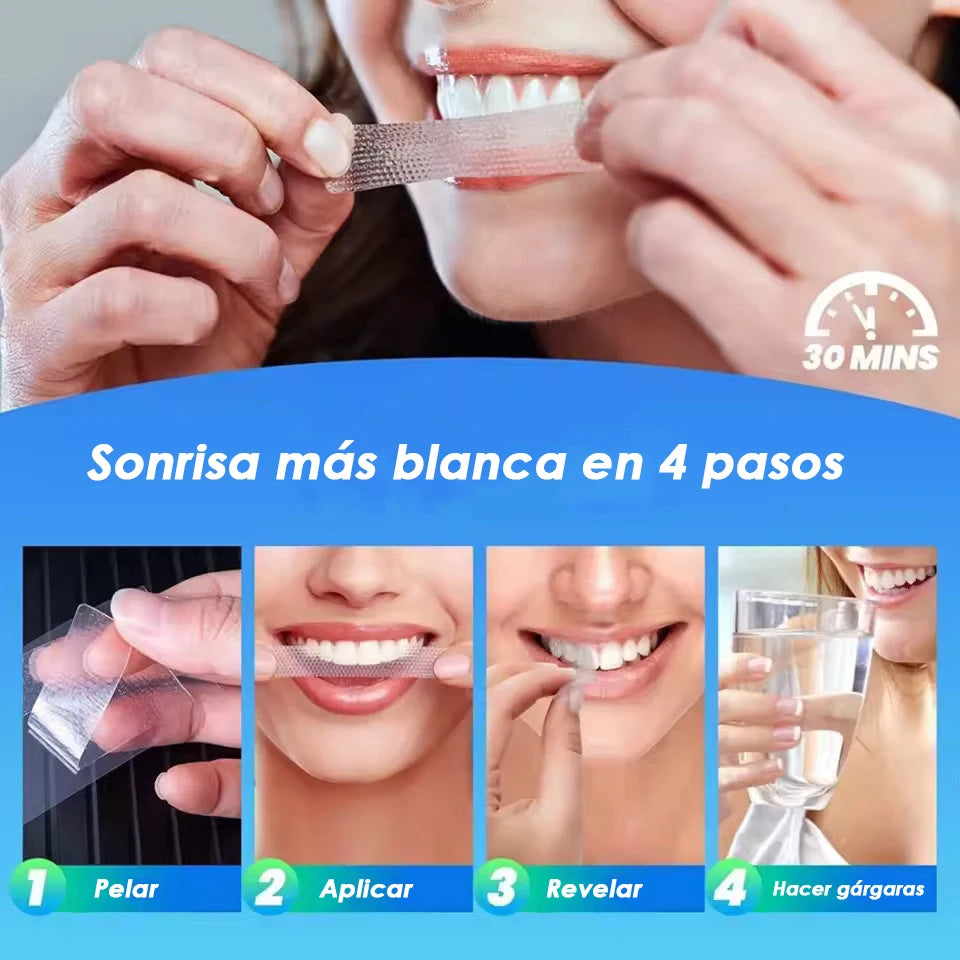 🔥 Tiras Blanqueadoras — Sonríe con Confianza Sin Gastar en el Dentista 💎😁 🚚 ¡Envío GRATIS!