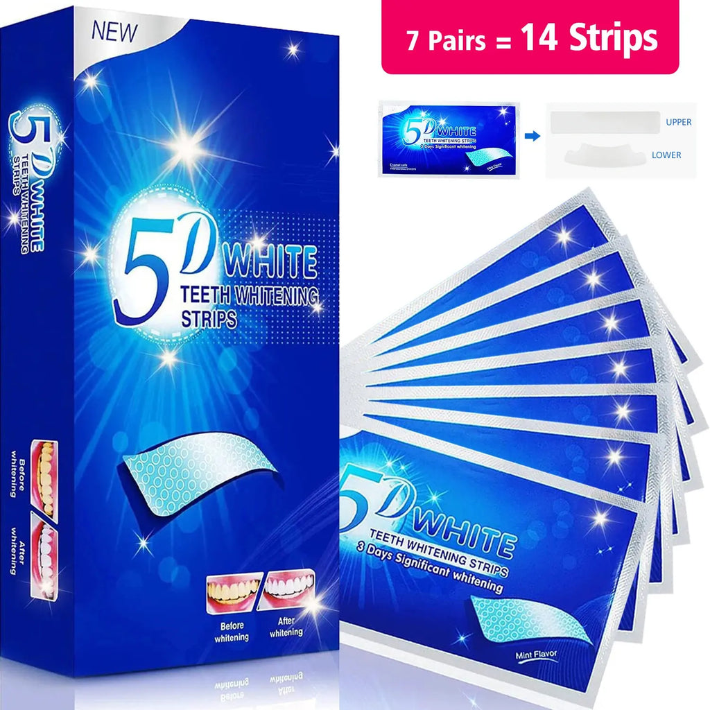 🔥 Tiras Blanqueadoras — Sonríe con Confianza Sin Gastar en el Dentista 💎😁 🚚 ¡Envío GRATIS!