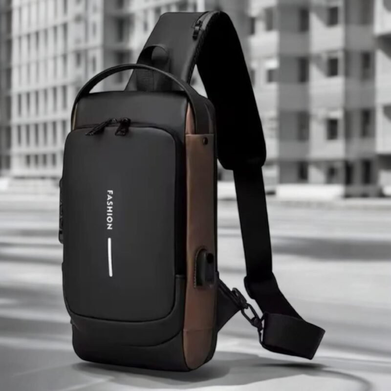 Bolso Anti-Robo Impermeable con Puerto USB