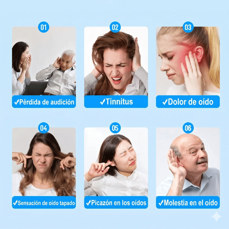🌿👂 TinniCalm™: Parches herbales contra el tinnitus | Alivio natural y discreto | Envío GRATIS